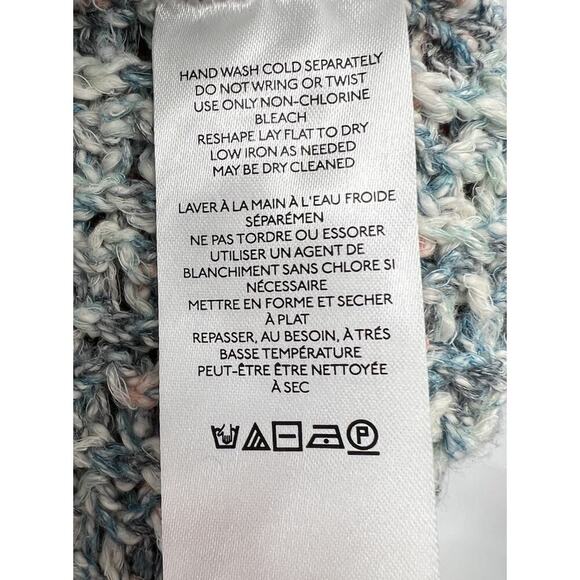 Anthropologie Pilcro Sweater Tee Size SP Oversized Short Sleeve Knit Beach - Picture 11 of 12